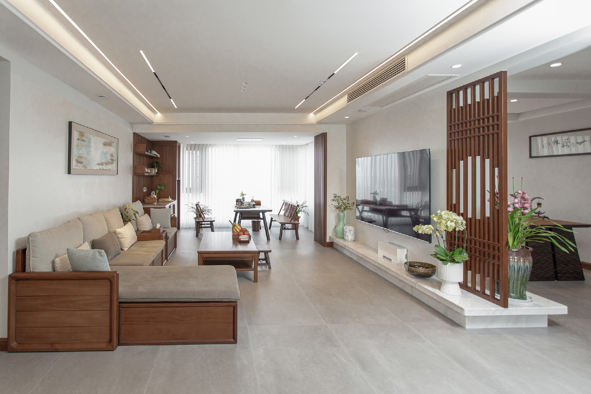 東家·設計案例|住在溫暖的木作居所，時光漫游